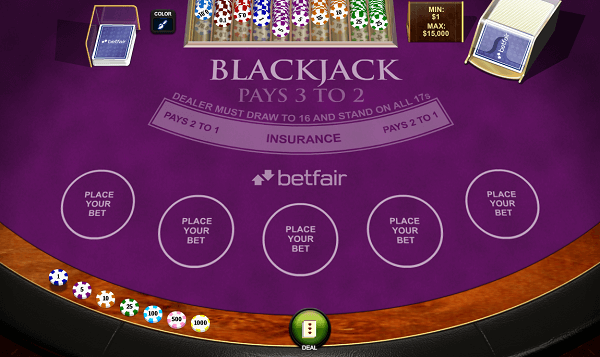 Free OnlineCasinoGames Blackjack