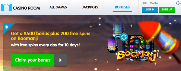 Free Spins Casino Room