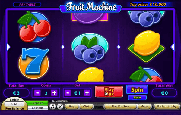 How to Play Fruit Machine Online