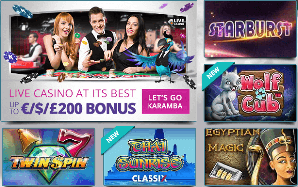 Karamba Slot Games