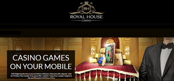 Royal House Casino Mobile Games