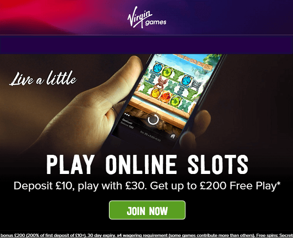 virgin casino online offers